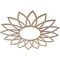 Ekena Millwork Daisy Wood Fretwork Pierced Ceiling Medallion, Birch, 36"OD x 13 7/8"ID x 3/8"T CMWP36X36X0375DABI - alternate 5